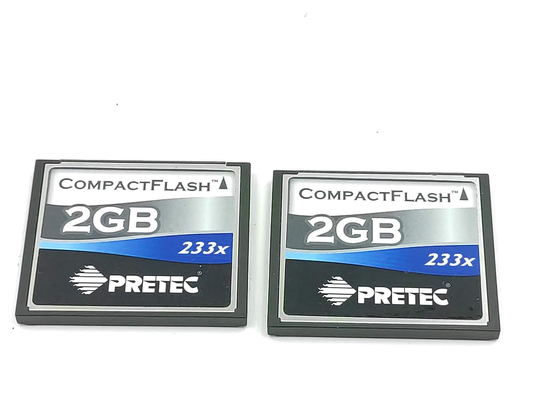 Schede di memoria: 2 Pretec CompactFlash 2GB 233x – Usato da Kreuzlingen venduto da Tewes
