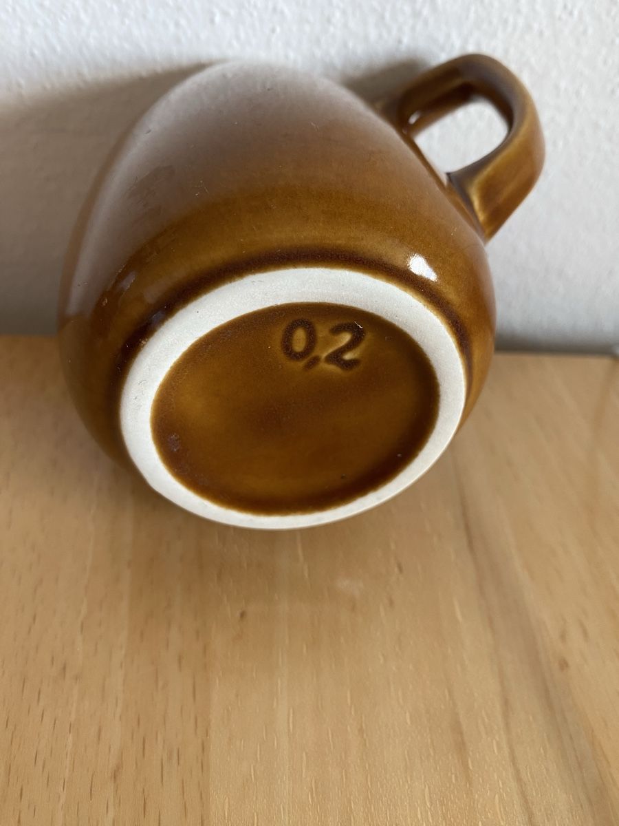 Rössler Karaffen: Rössler Rahmkrug braun 0.2 Liter – Gebraucht aus Schwarzenburg von Michellu 6