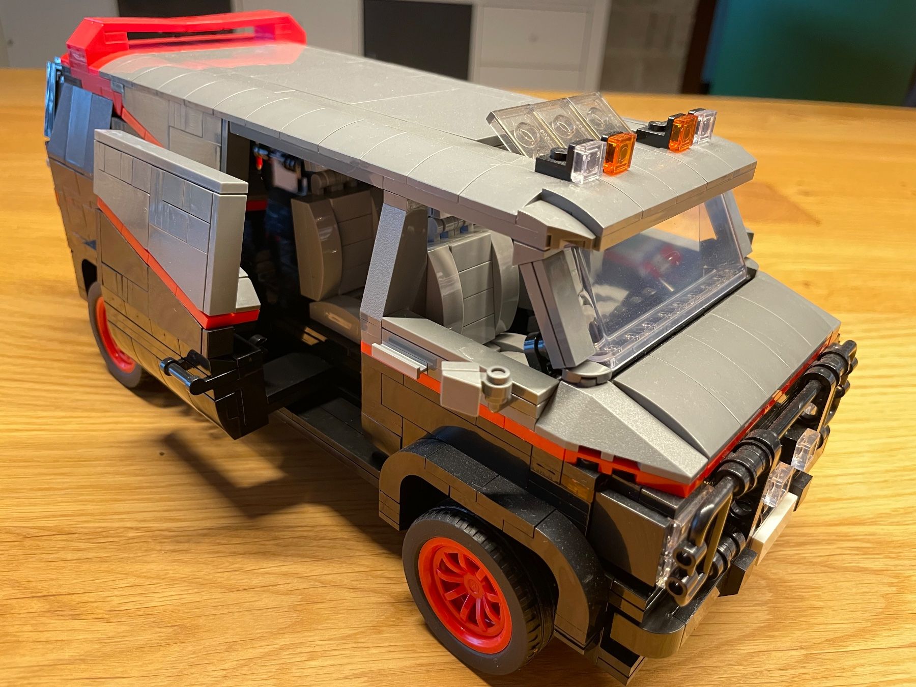 BlueBrixx Kit di costruzioni: Bluebrixx - A-Team Van – Usato da Biberstein venduto da Aerosmith 2