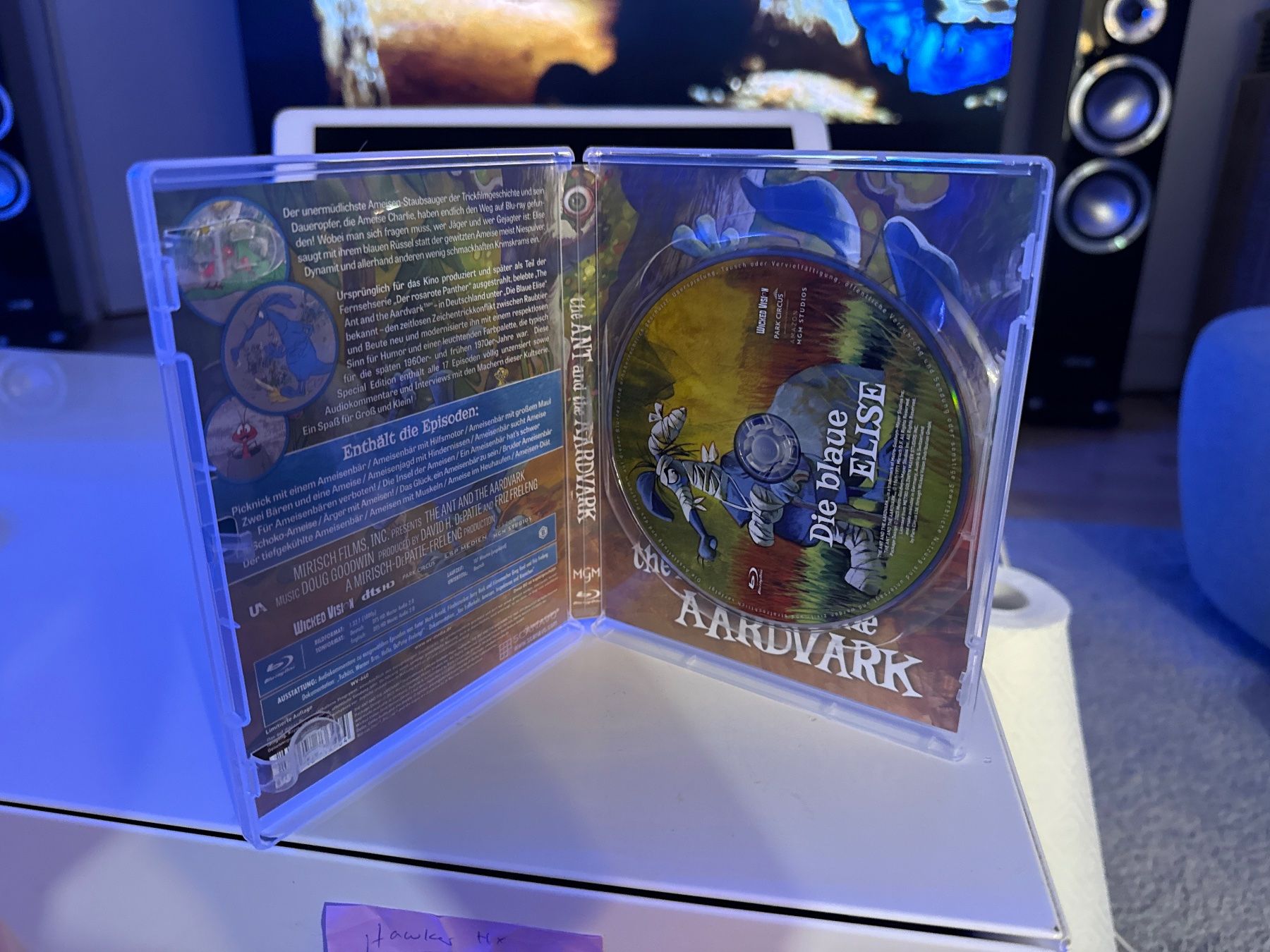 Tutti i DVDs: Die Blaue Elise - Ant & Aardvark - Blu-ray Limited Edition – Nuovo (secondo la descrizione) da Allschwil venduto da meeresperle 2