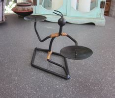 Mid Century Kerzenhalter Läuferfigur Laurids Lønborg Denmark