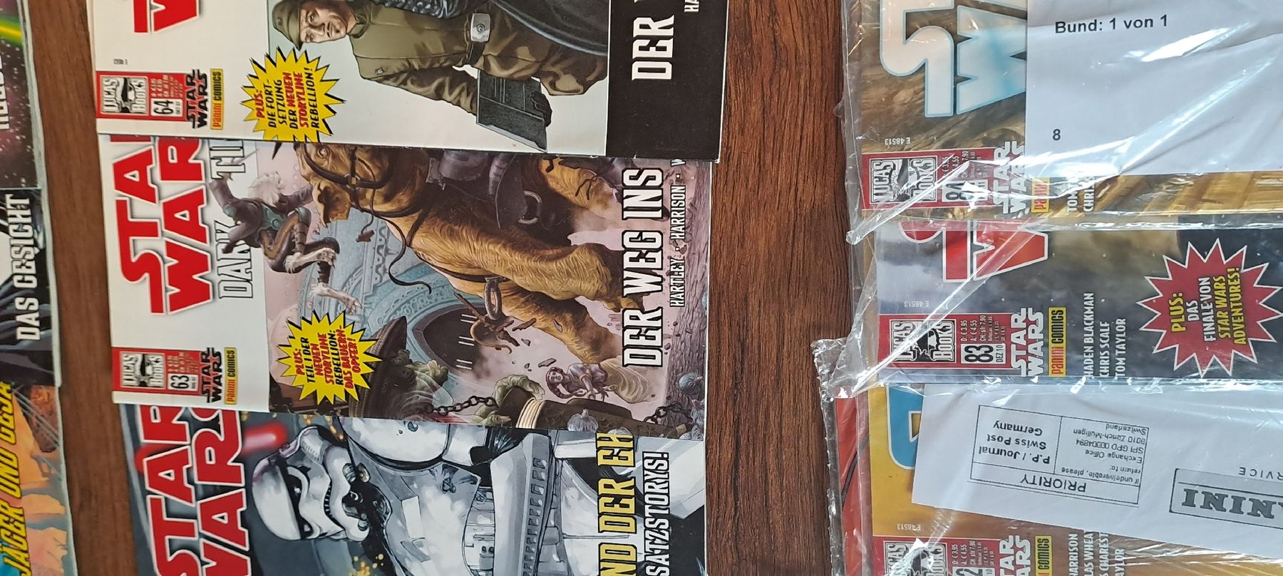 Fumetti: Star Wars Comic Sammlung Panini Hefte grosser Posten ca. 85 – Usato da Buttikon SZ venduto da Bavegna99 5