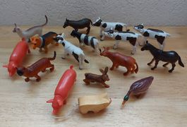 Plastiktiere + Ostheimer Schwein