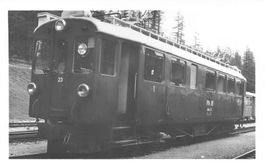 RhB GR Elektrischer Triebwagen ABe 4/4 23 foto 14 x 9