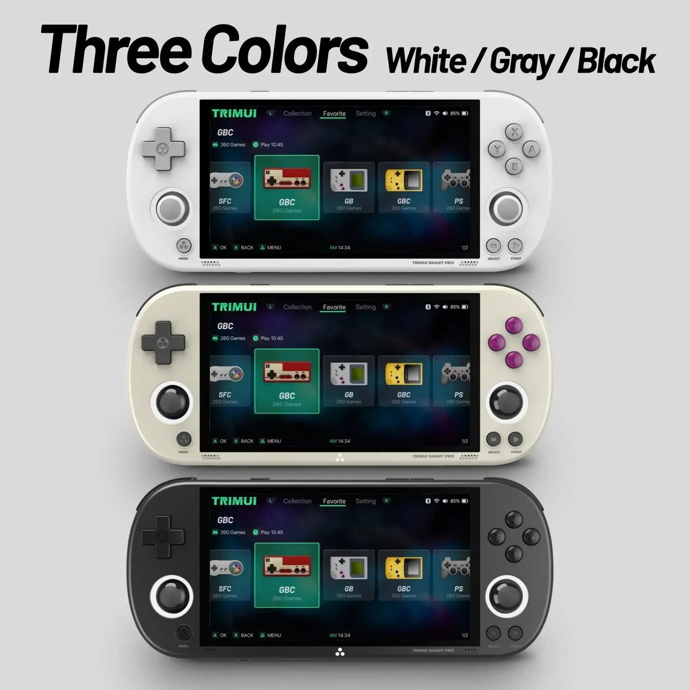 Konsolen: Handheld-Spiele konsole 4,96'' IPS-Bildschirm Linux-System – Neu und originalverpackt aus Genève von Top-Trend 8
