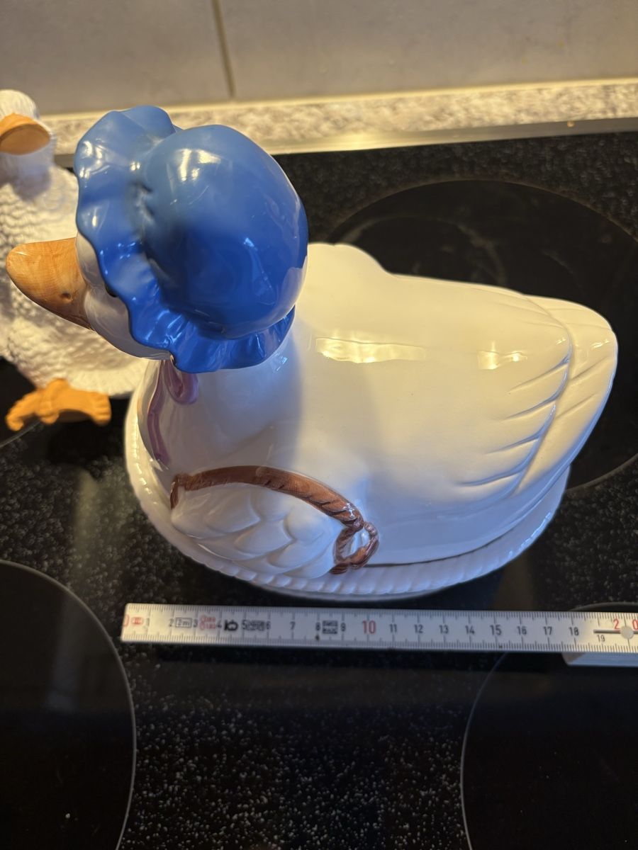 Tutte le decorazioni: Zwei Keramik Enten – Usato da Oberwil BL venduto da elk_wf5x 3