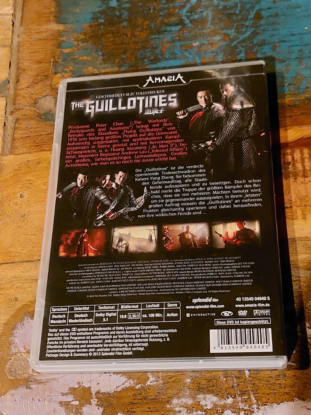 Tutti i DVDs: The Guillotines, DVD Action – Usato da Winterthur venduto da Belzarek 1