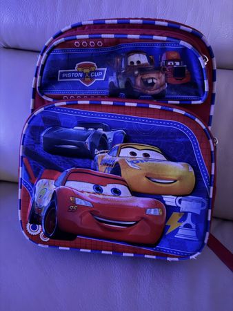 Cars Kinder Rucksack, ideal für Kindergarten & Ausflüge