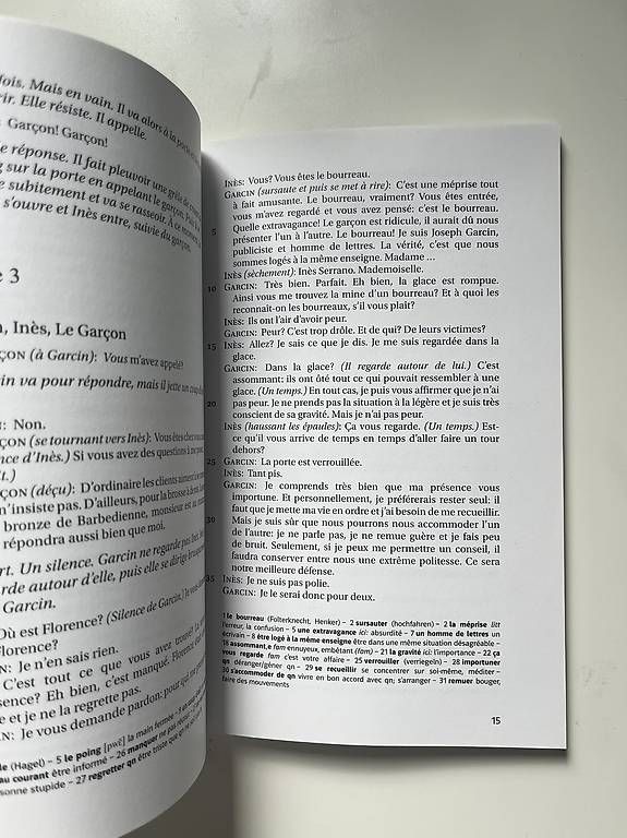 Livres: Huis clos – D'occasion à Wettingen par ele_n8lj 1