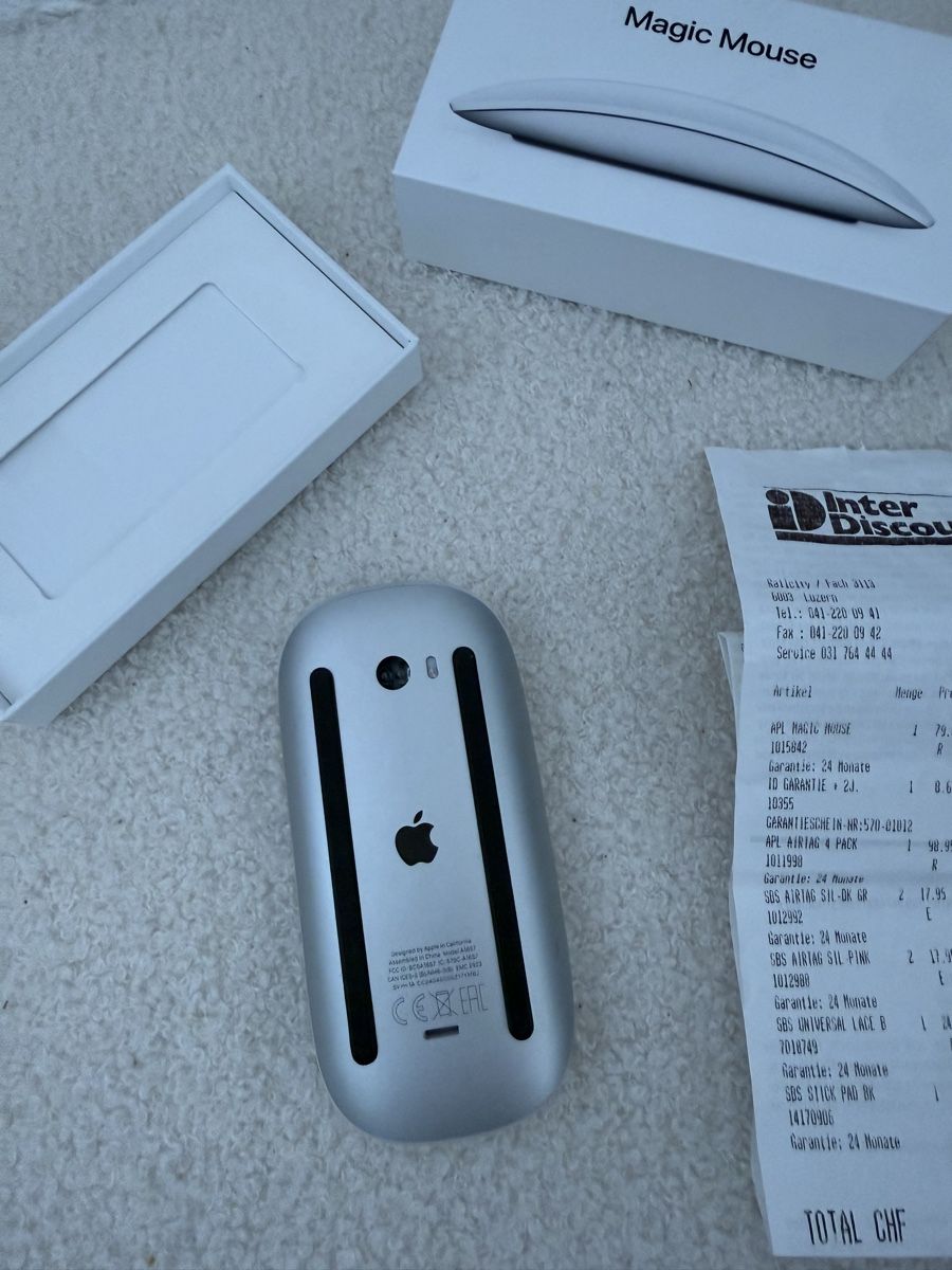 Apple Mouse: Apple Magic Mouse mit OVP - Top Zustand – Nuovo e nell'imballaggio originale da Boswil venduto da virgi06 3