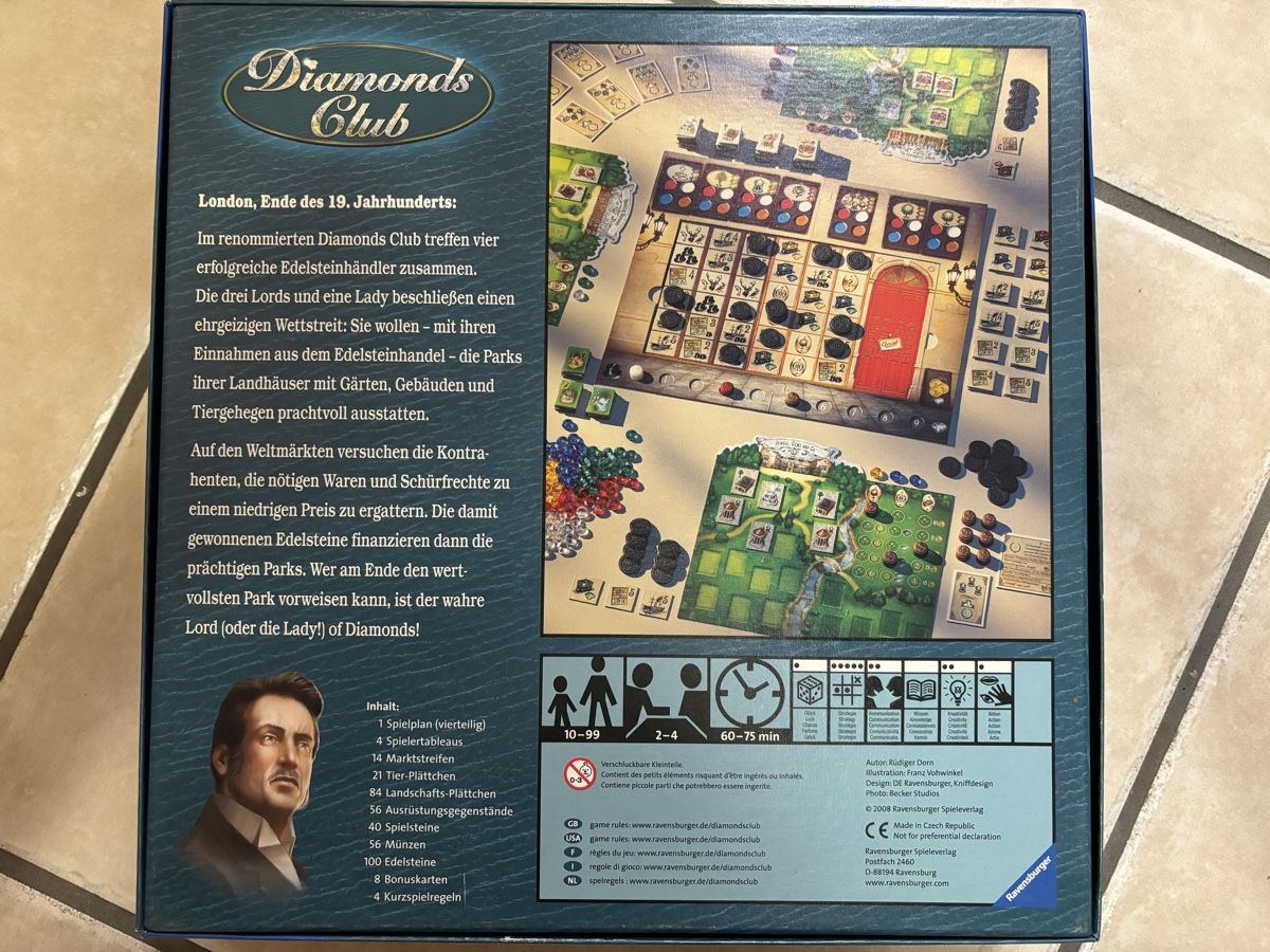 Ravensburger Giochi: Brettspiel Diamonds Club – Usato da Hinwil venduto da princess_12 1