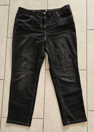 Schwarze Jeans, Gr. 23