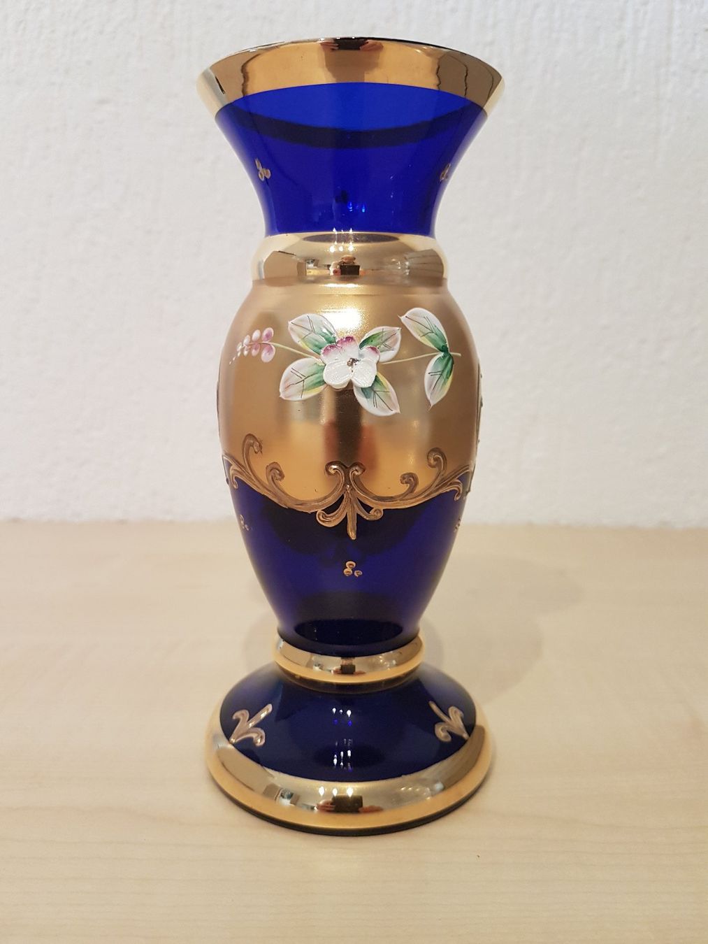 Murano Vasen & Gefässe: Murano Vase - Vaso 3 fuochi blu – Gebraucht aus Villnachern von OnkelTom007 1