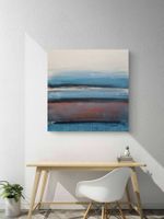 Originales abstraktes Bild 80x80x3cm