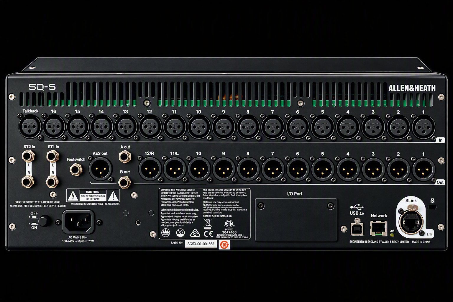 Allen & Heath Console di mixaggio: Allen & Heath SQ-5 + Pack plugins additionnels – Usato da Boudry venduto da Gibus72 2