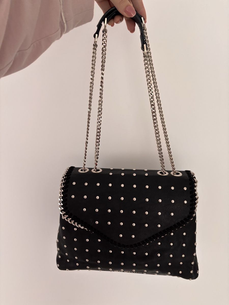 Borse da donna: Borsa Gio Cellini nera con borchie – Usato da Losone venduto da lis_8rfv