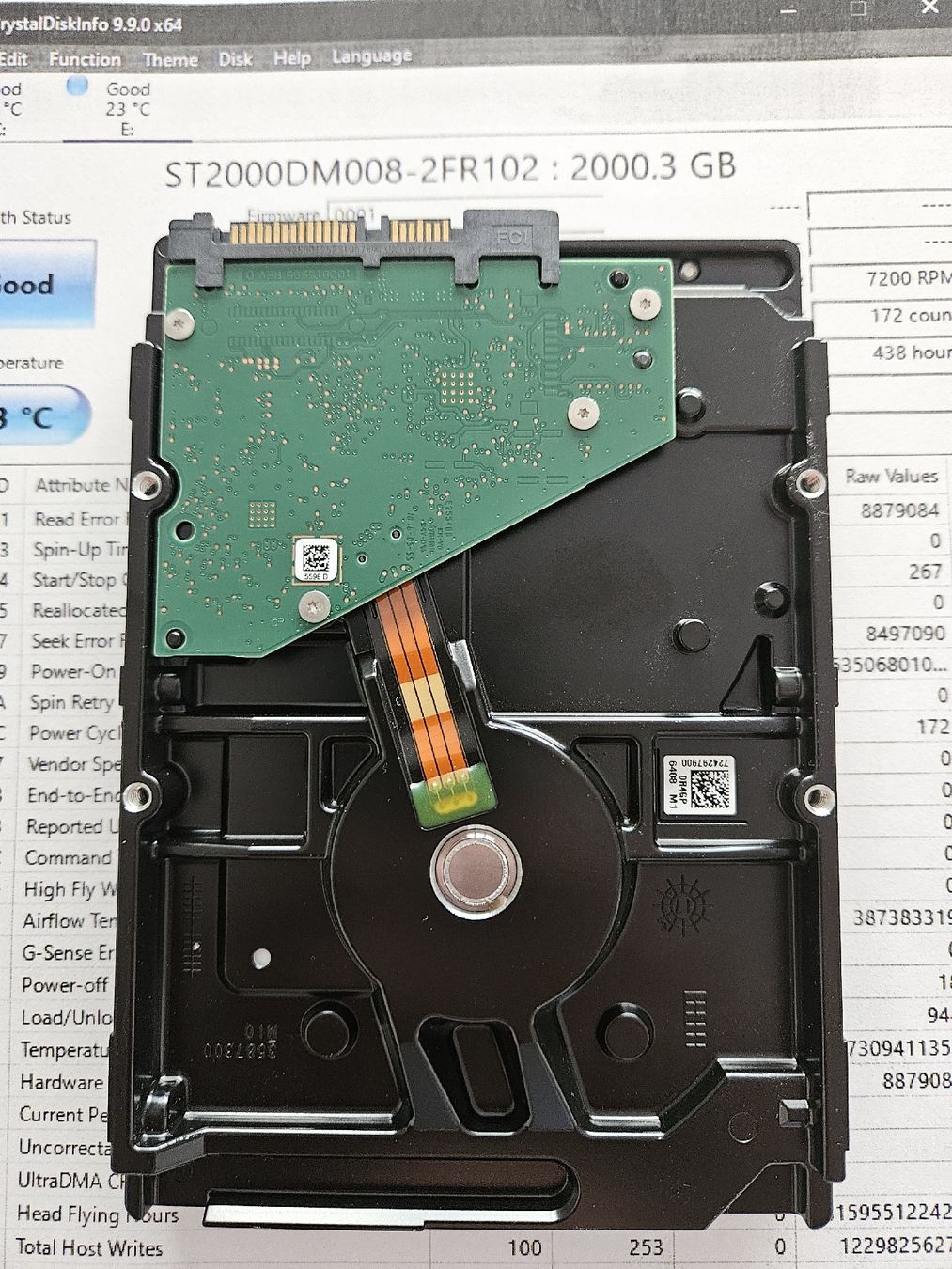 Seagate Dischi rigidi: 2TB HDD Seagate Barracuda mit wenig Stunden – Usato da Worb venduto da MisterSunshine 4