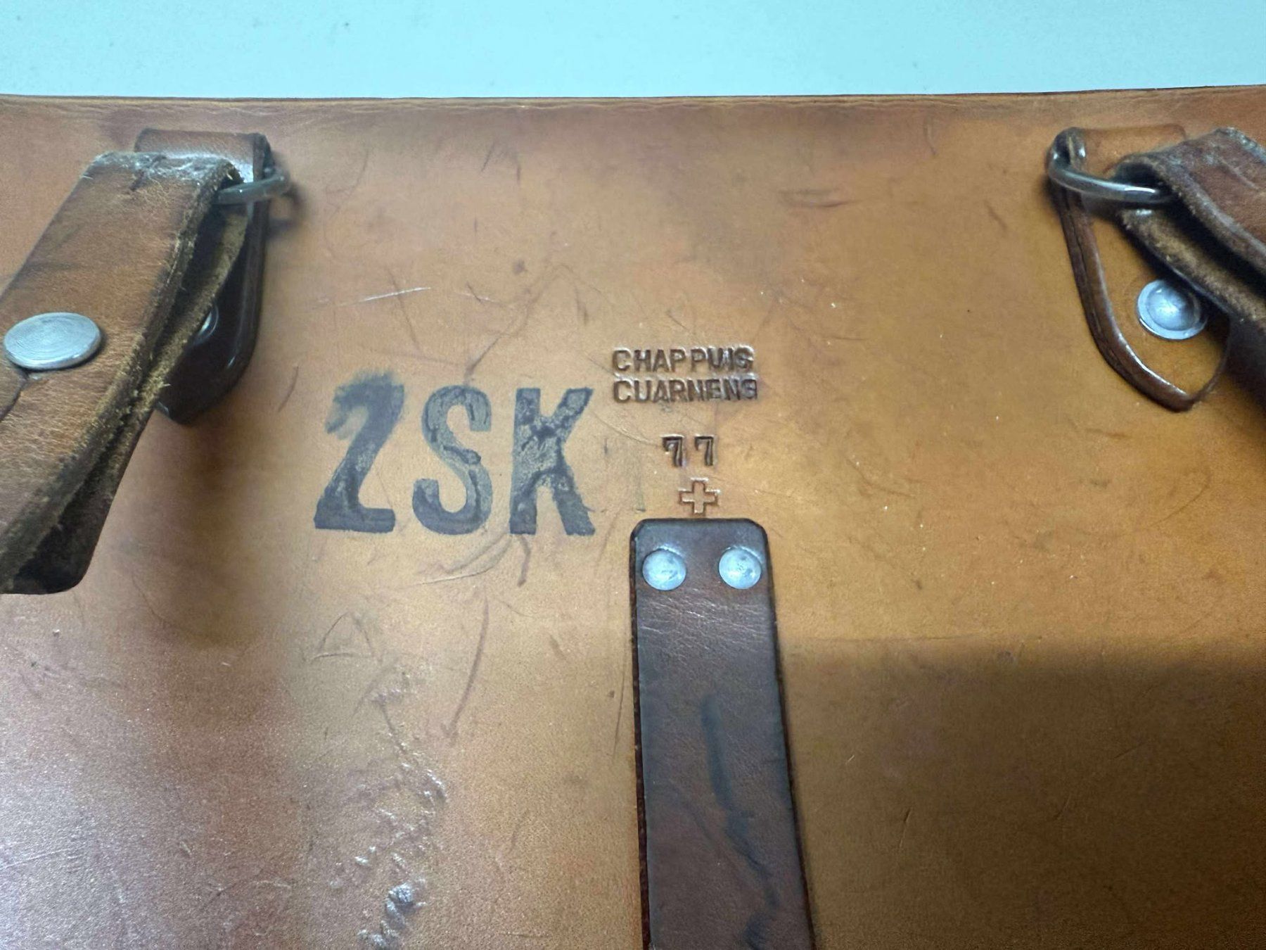 Zaini: Rucksack Ledertasche CH Militär + div. – Usato da Winterthur venduto da Joe1001 4