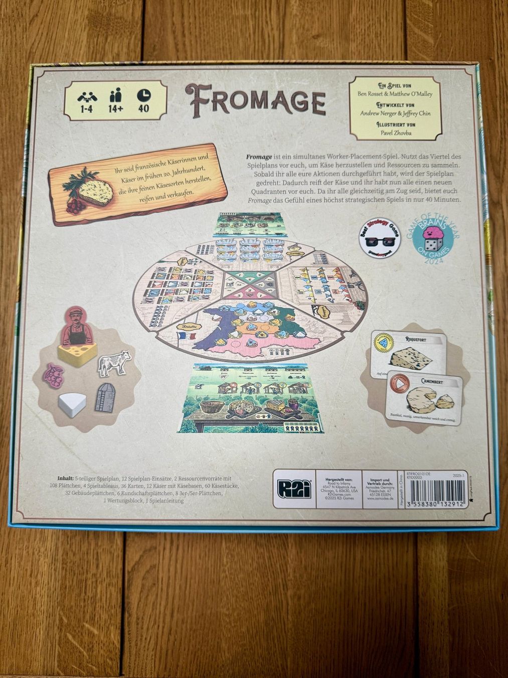 Giochi: Fromage inkl. Deluxe Upgrade Set – Usato da Villigen venduto da chrishacky 1