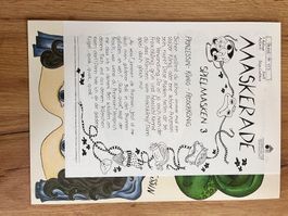 1 Modellbogen Pädagogischer Verlag Maskerade 3 (Spielmasken)