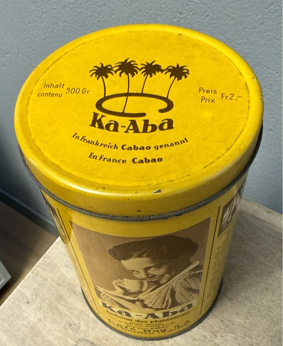 Dosen: Alte Blechdose Ka-Aba Kakao von Kaffee HAG – Gebraucht aus Rothrist von Luckywinner 1