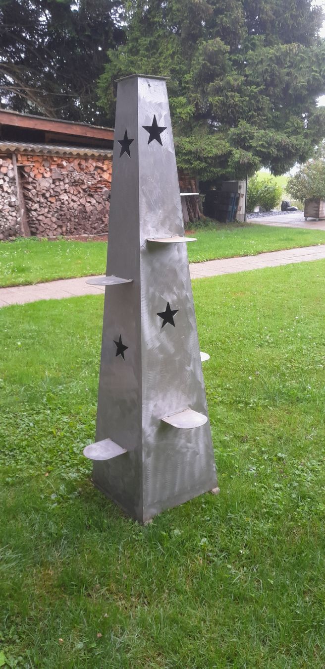 Tutte le decorazioni: Metallpyramide – Usato da Lütisburg Station venduto da passed 1