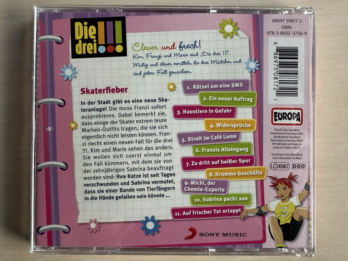 CD: Die drei !!! 5 CD‘s Fall 1, 2, 3, 4, 7 – Usato da Oberried Brienz venduto da Chyara 5