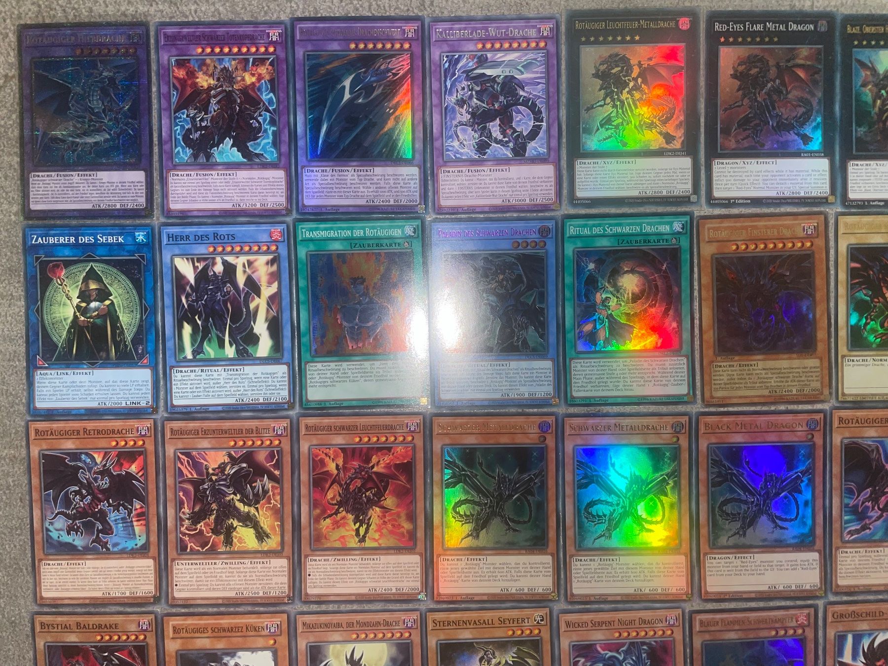 Yugioh Carte collezionabili: YuGiOh Rotäugiger schwarzer Drache Deck! – Nuovo (secondo la descrizione) da Altstätten SG venduto da ChangeMaker 1