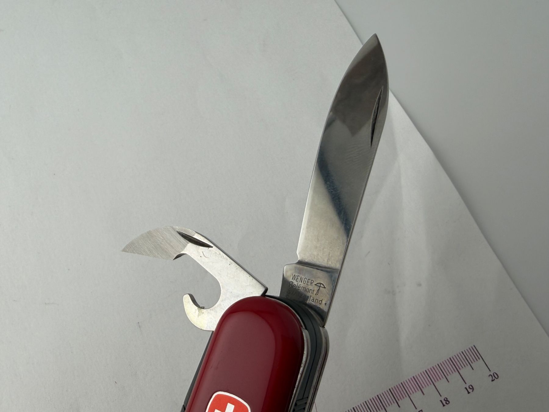 Wenger Coltelli tascabile: WENGER Sachmesser mit Lampe – Difettoso da Biel/Bienne venduto da MrP_WatchesBiel 7