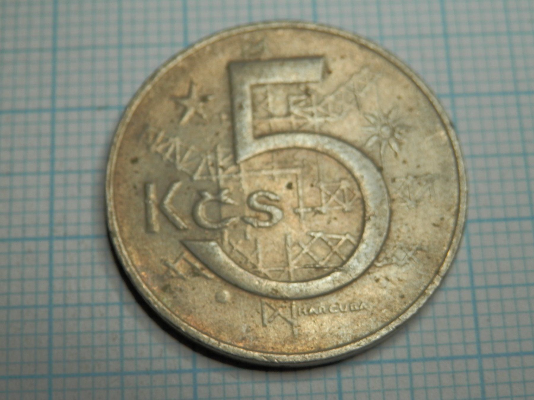 Tutti le monete: Tschechoslowakei 5 Kronen, 1968 – Usato da Weiach venduto da weiach81 1