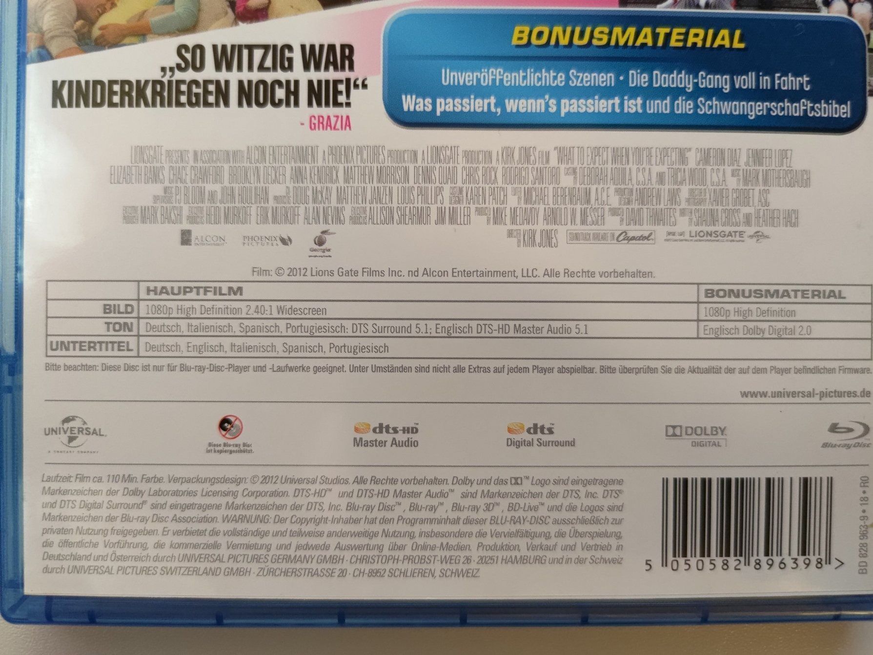 Tutti i DVDs: Was passiert, wenn's passiert ist – Usato da Liestal venduto da Kratzilla 3
