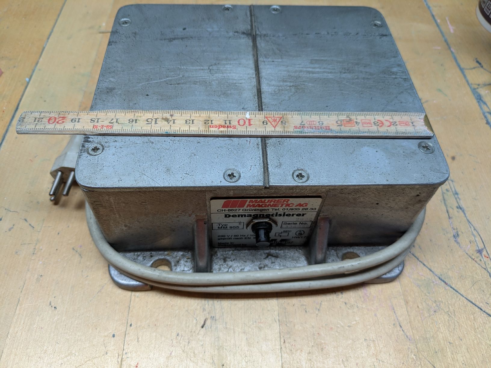 Tous les outils: Demagnetisierer MAURO gebraucht – D'occasion à Schönengrund par UlliDiem