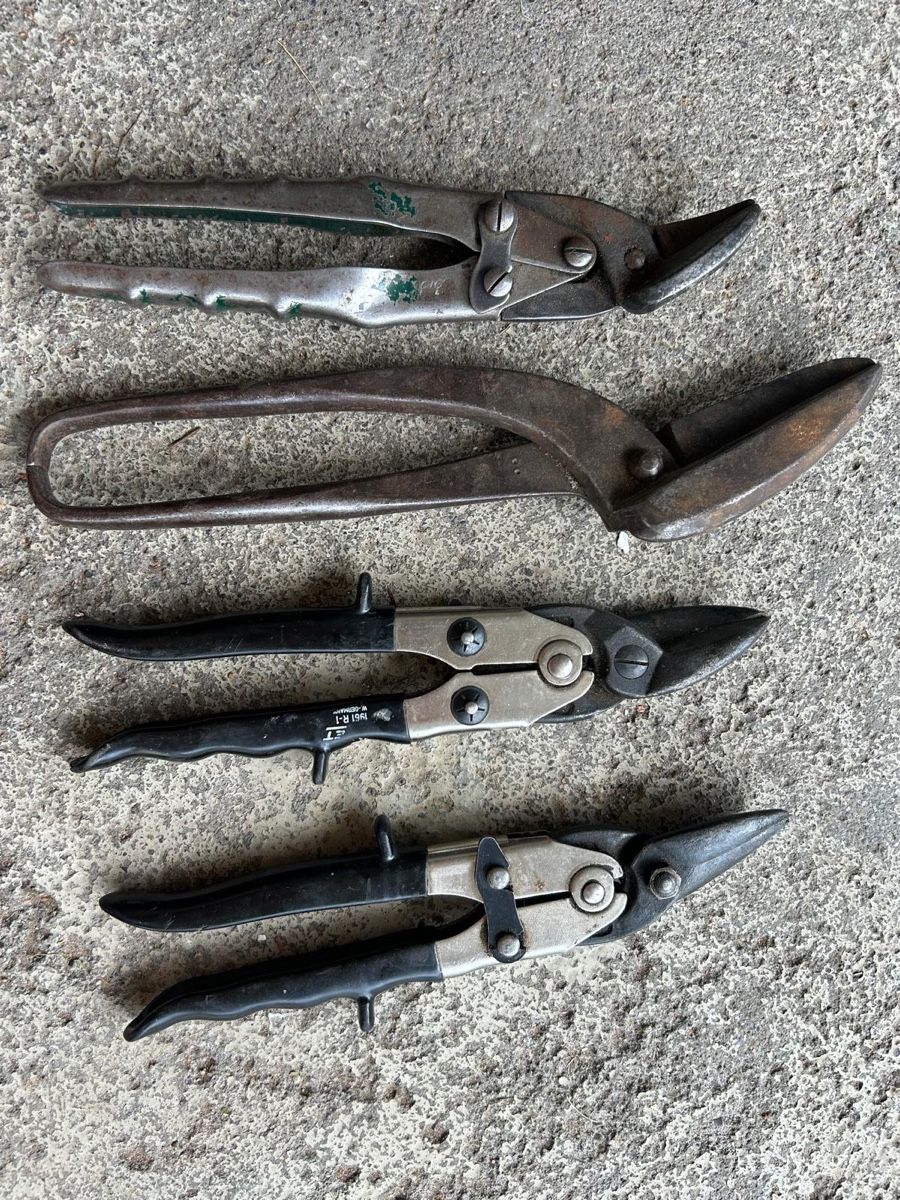 Alle Werkzeuge: Blechscheren 4er Set verschiedene Marken – Gebraucht aus Steinhausen von Lisa08_01 1