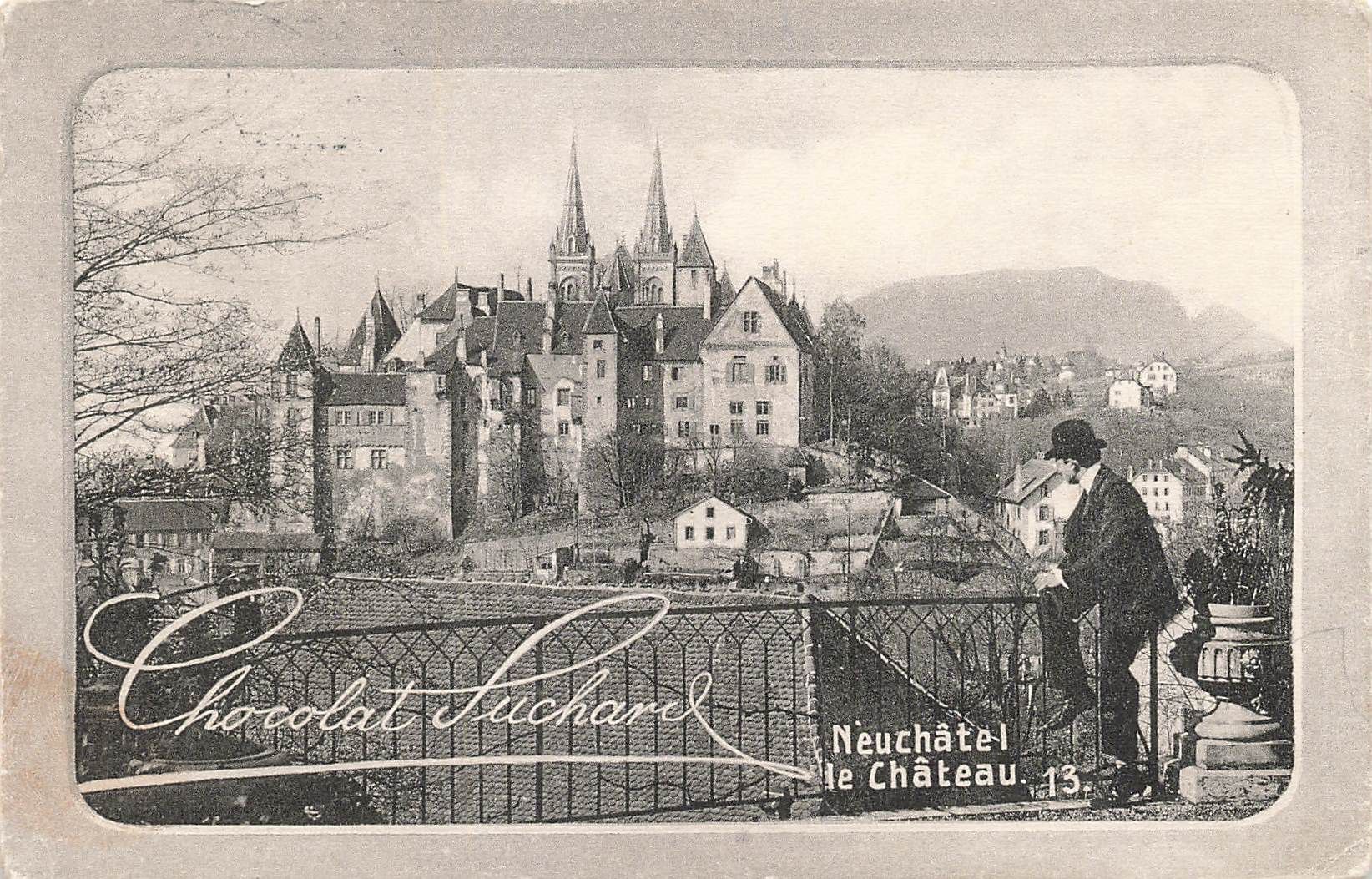 Cartes postales: Chocolat suchard Neuchâtel – D'occasion à Biasca par Blenio71