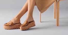 Hermès Eze 30 Sandalen aus Kalbsleder