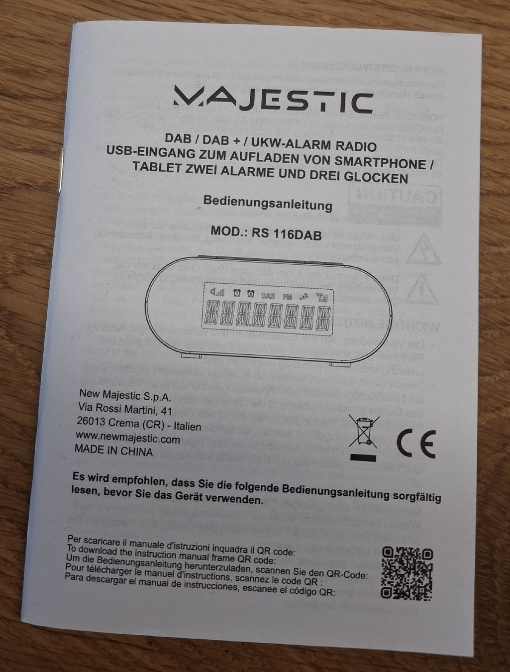 Réveils: Wecker – Neuf (Voir description) à Inkwil par Sulcata2.2 4