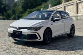VW GOLF 8TH 2020 WEISS 1:18 PAUDI
