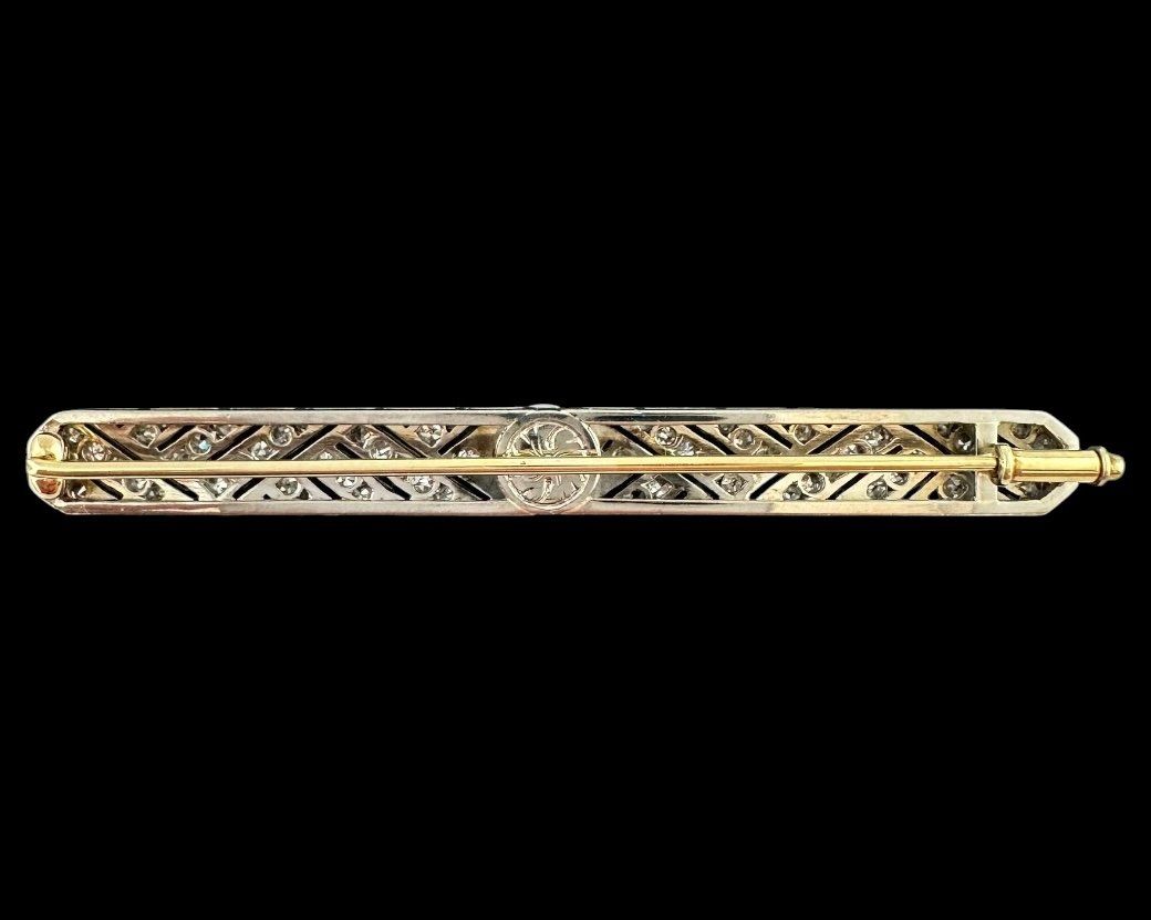 Spille & Fermagli: Antike Naturperlen - Diamanten - Brosche um 1925 – Usato da Zuzwil SG venduto da artimmo 3