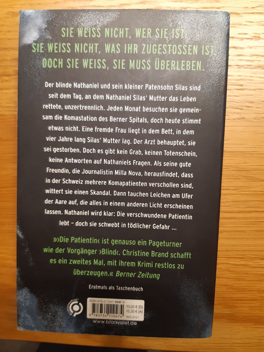 Bücher: Blind Krimis – Gebraucht aus Buckten von ThN4446 2