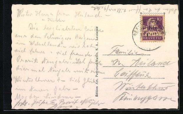 Cartoline postali: AK Villars, Le Palace Hotel – Usato da Berlin venduto da bartko-reher 1