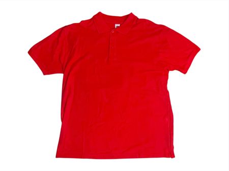 Rotes Fruit of the Loom Premium Polohemd, Grösse XL, Herren