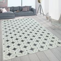 -50%‼️ EINZELSTÜCK - XXL Teppich Geo 200x290 In-Outdoor