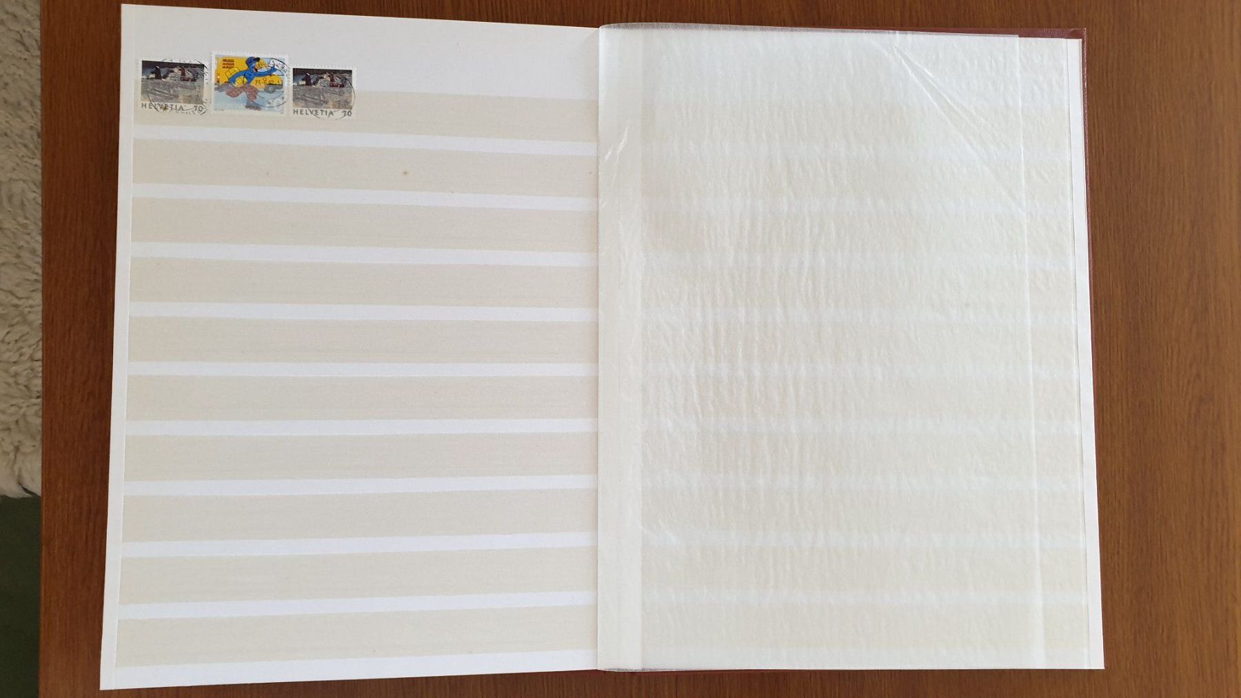 Alle Briefmarken: Schweiz und Ausland. 16 Seiten. – Gebraucht aus Goldach von armando_r 6