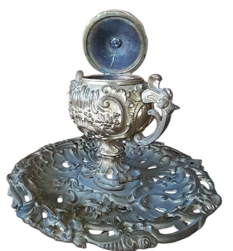 Altro in Antiquarato & Arte: Tintenfass antik Bronze – Usato da Mörschwil venduto da antiksalon21 4
