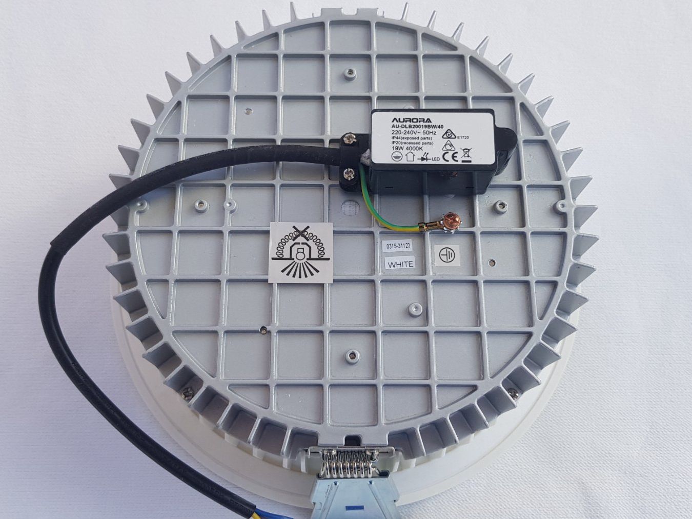 Lampade: Aurora LED Einbaustrahler, AURORA AU-DLB20019BW/40 – Nuovo e nell'imballaggio originale da Näfels venduto da BonFra 1