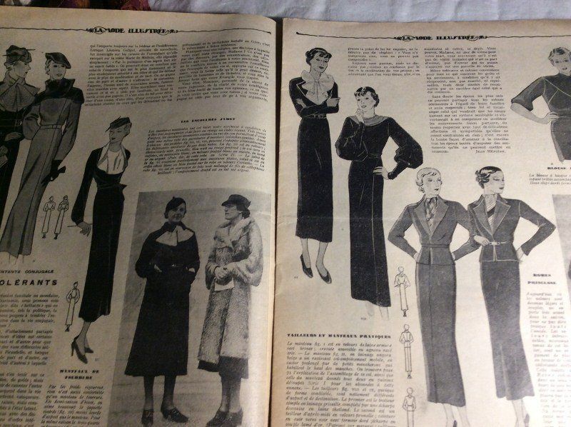 Riviste & Magazine: Journal sur la Mode 1935 – Usato da Genève venduto da edelweiss1900 3