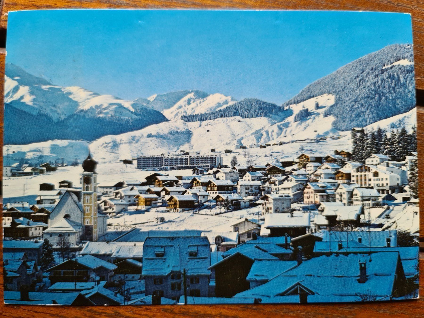 Cartoline postali: Ansichtskarte Disentis 1977 – Usato da Dintikon venduto da Vexi