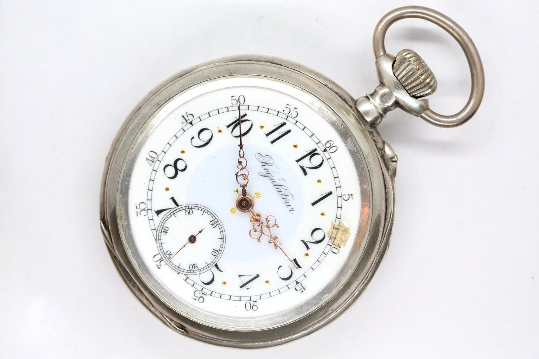 Orologi: Regulateur Taschenuhr 66mm – Difettoso da Reinach BL venduto da Han-Numismatik 1