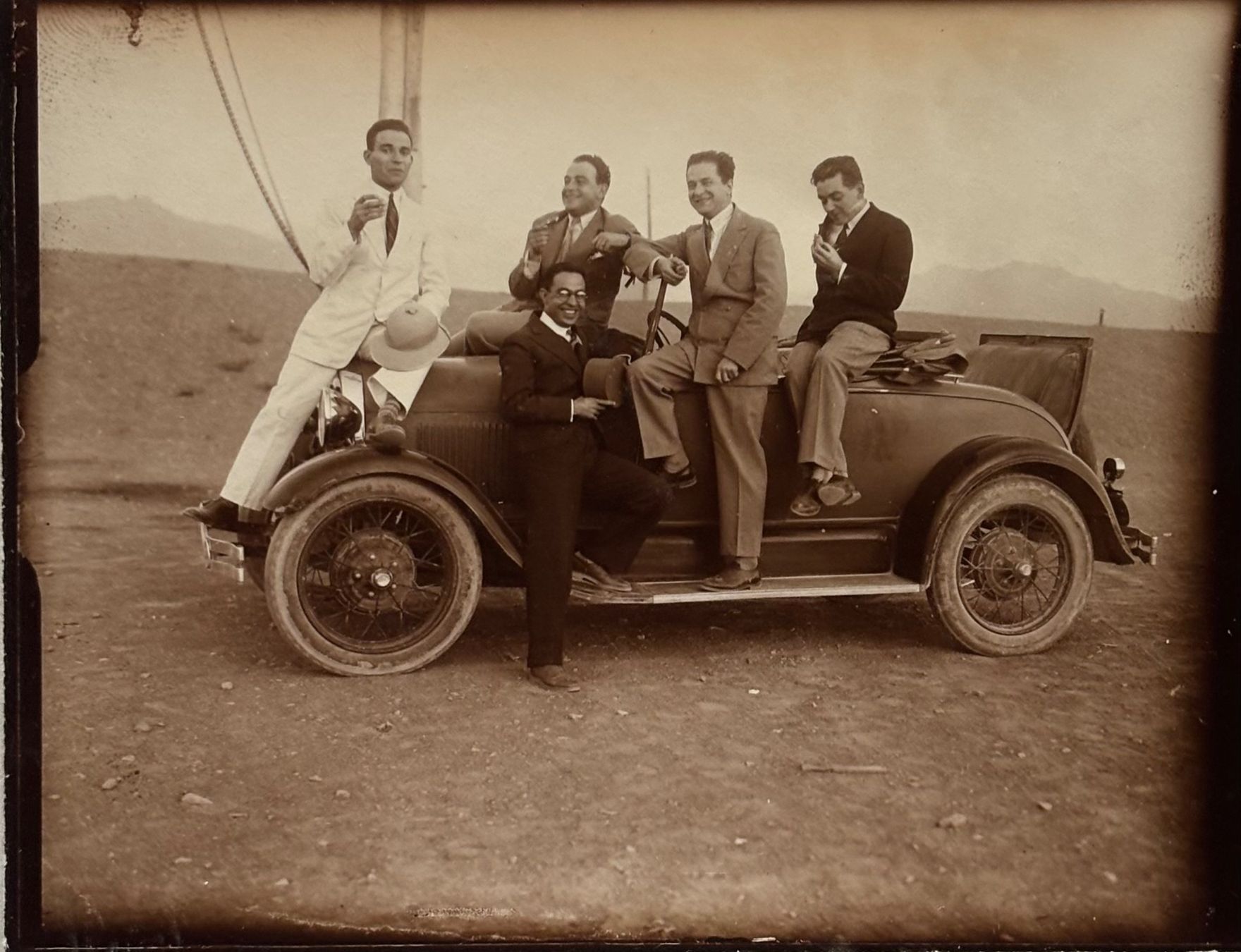 Ansichtskarten: Originalfoto, Oldtimer Auto, um 1920 – Gebraucht aus Frauenfeld von Merk52