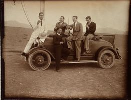 Originalfoto, Oldtimer Auto, um 1920